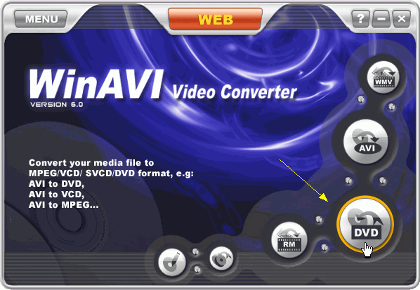 avi converter to dvd format